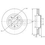 TOMEX Brakes Bremsscheibe